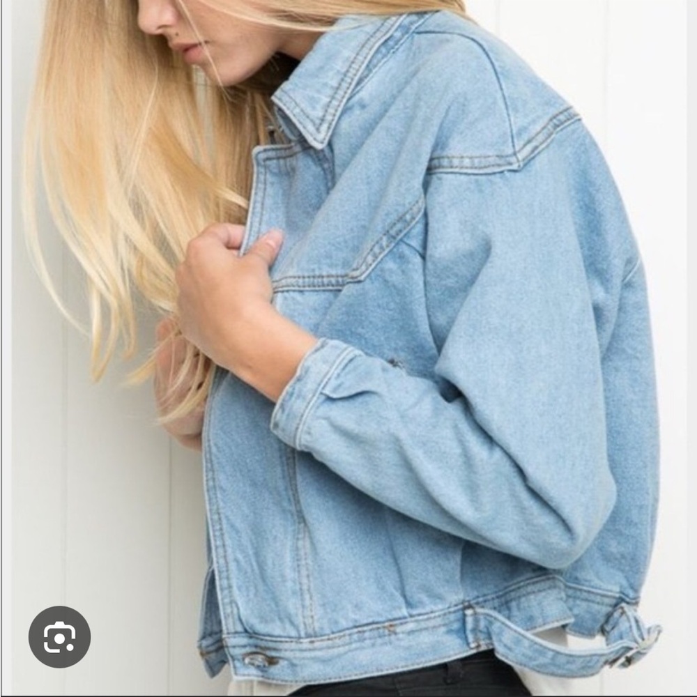 Brandy Melville Light Blue Jean Jacket